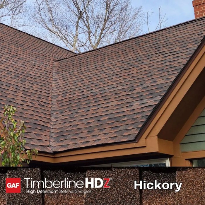 Hickory - GAF Timberline HDZ - Smith Builders Roofing